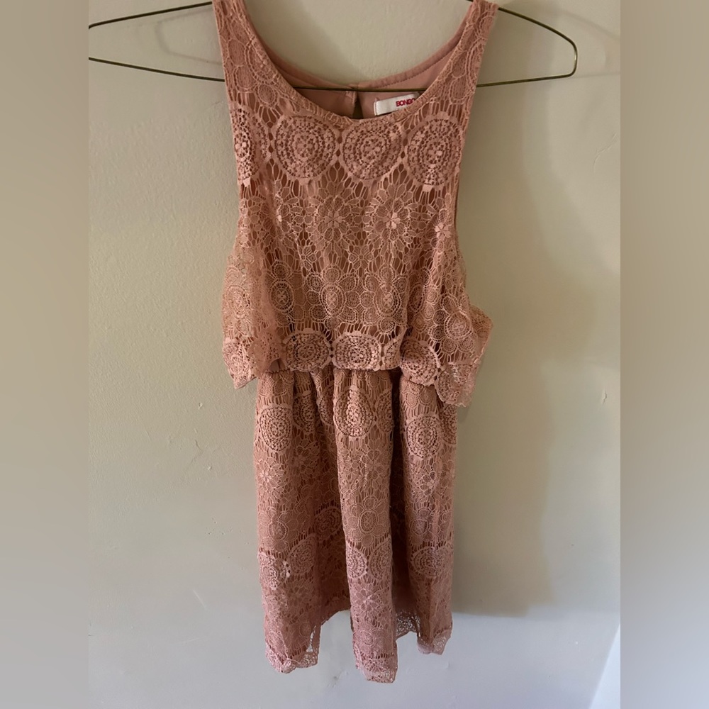 Pink Lacey Dress